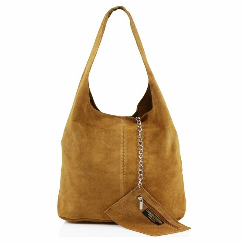 Italian Real Suede Shoulder Bag