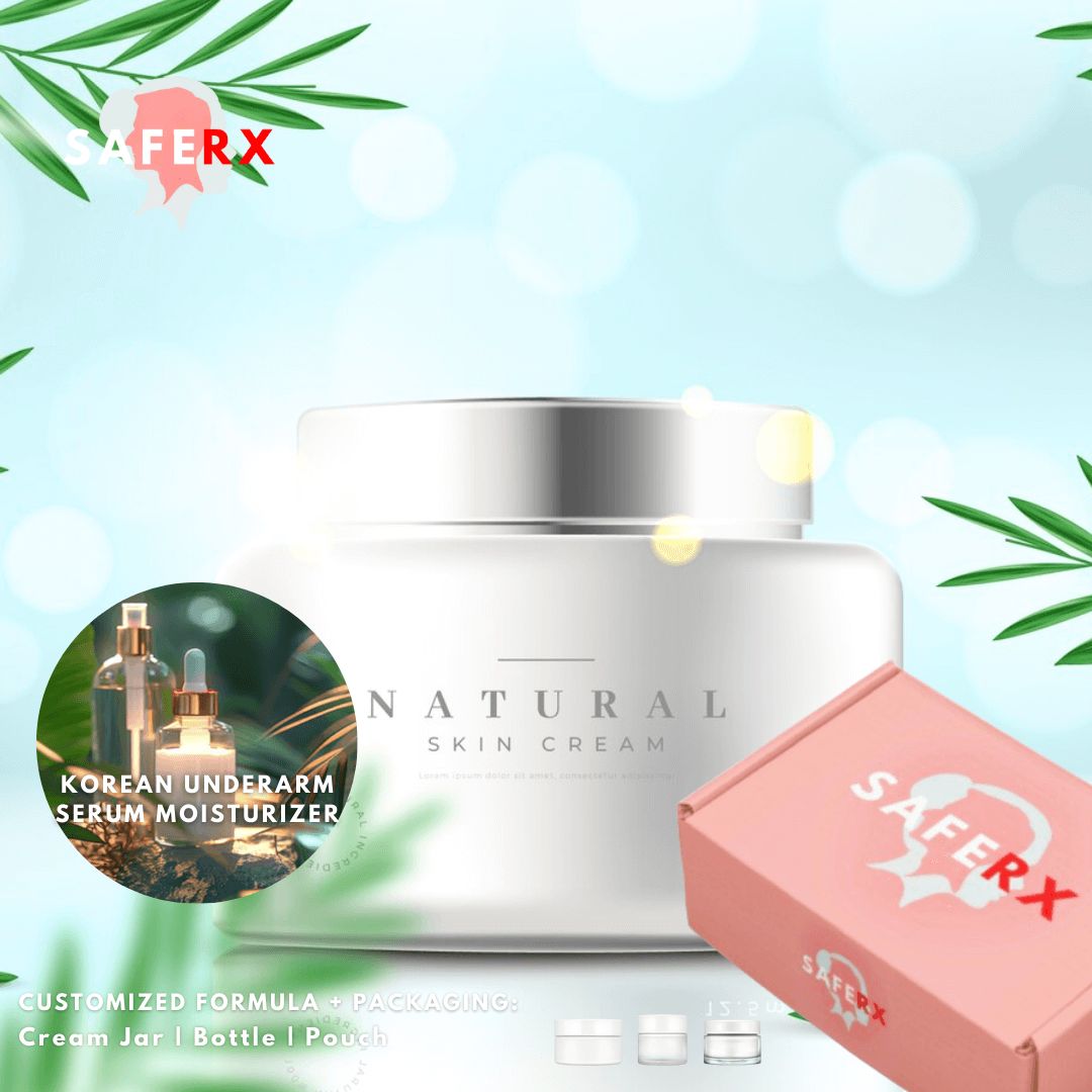 Saferx™ Korean Skin Wrinkles Kit by SAFERX KOREA | Customized Formula and Packaging | Safe and Effective Ingredients | FDA Approved