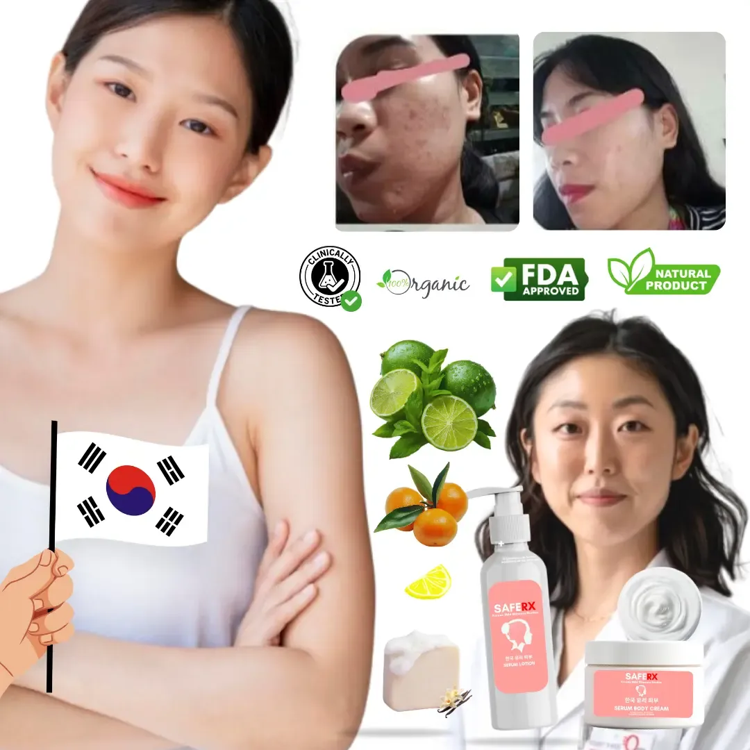 Saferx™ Korean Whitening Lotion | Brighten and lighten your skin in just 7 days