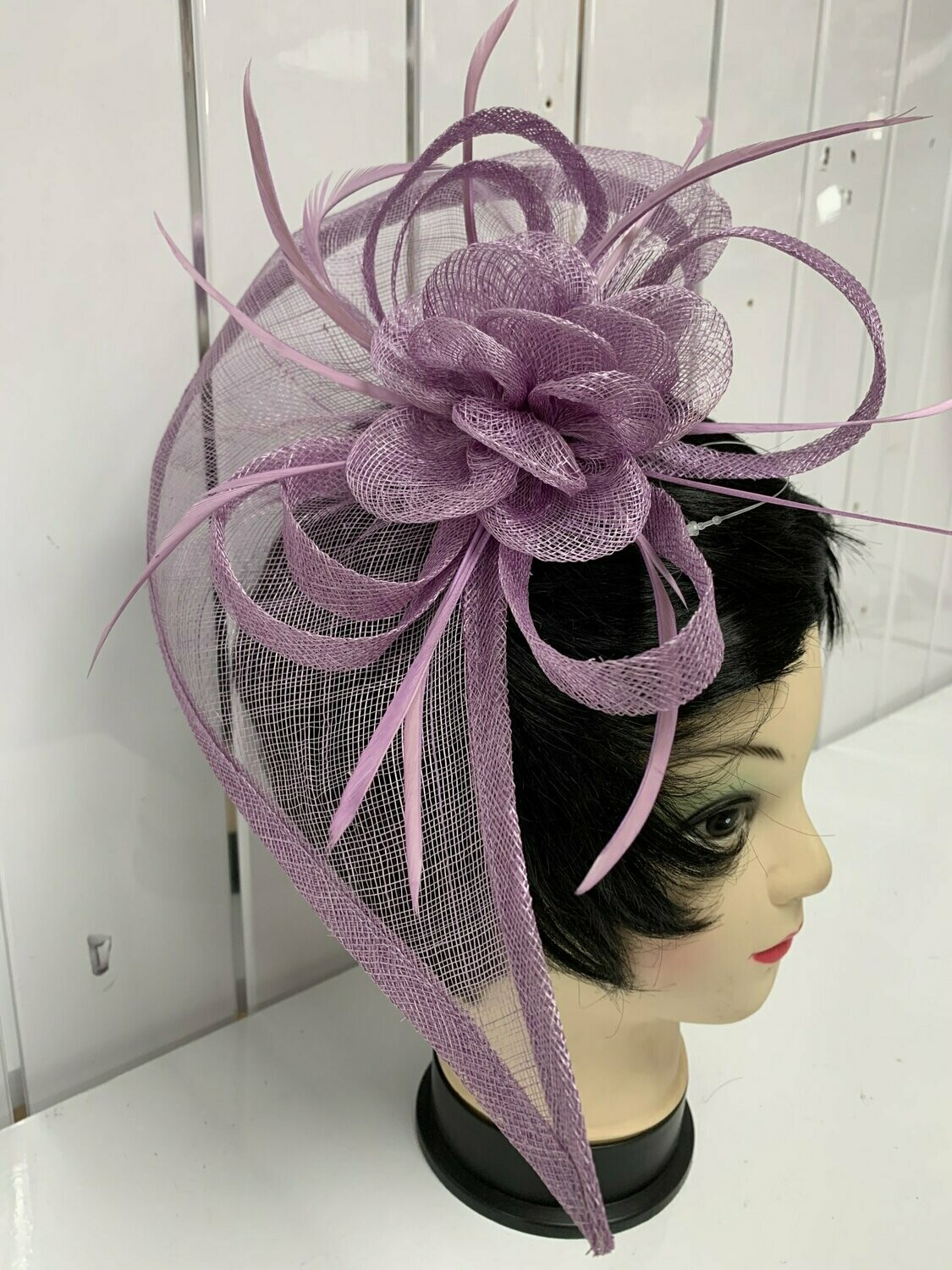Lilac Fascinator
