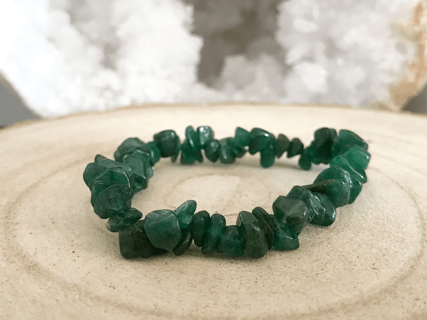 Green Jade Chipstone Bracelet