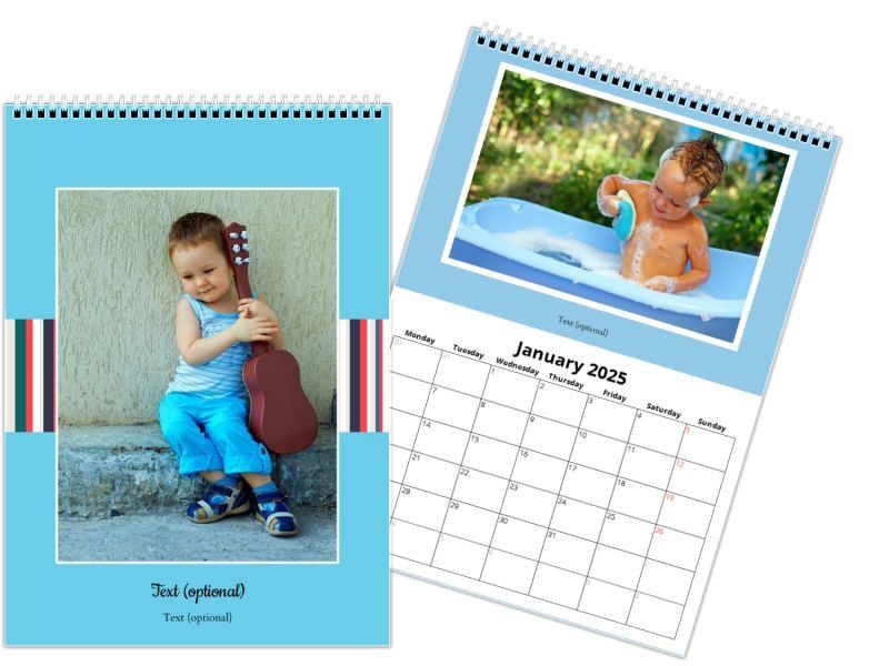 Calendário A4 de Parede - 210x297mm