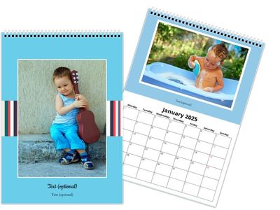 Calendário A4 de Parede - 210x297mm