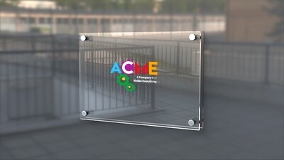 Targhe plexiglas