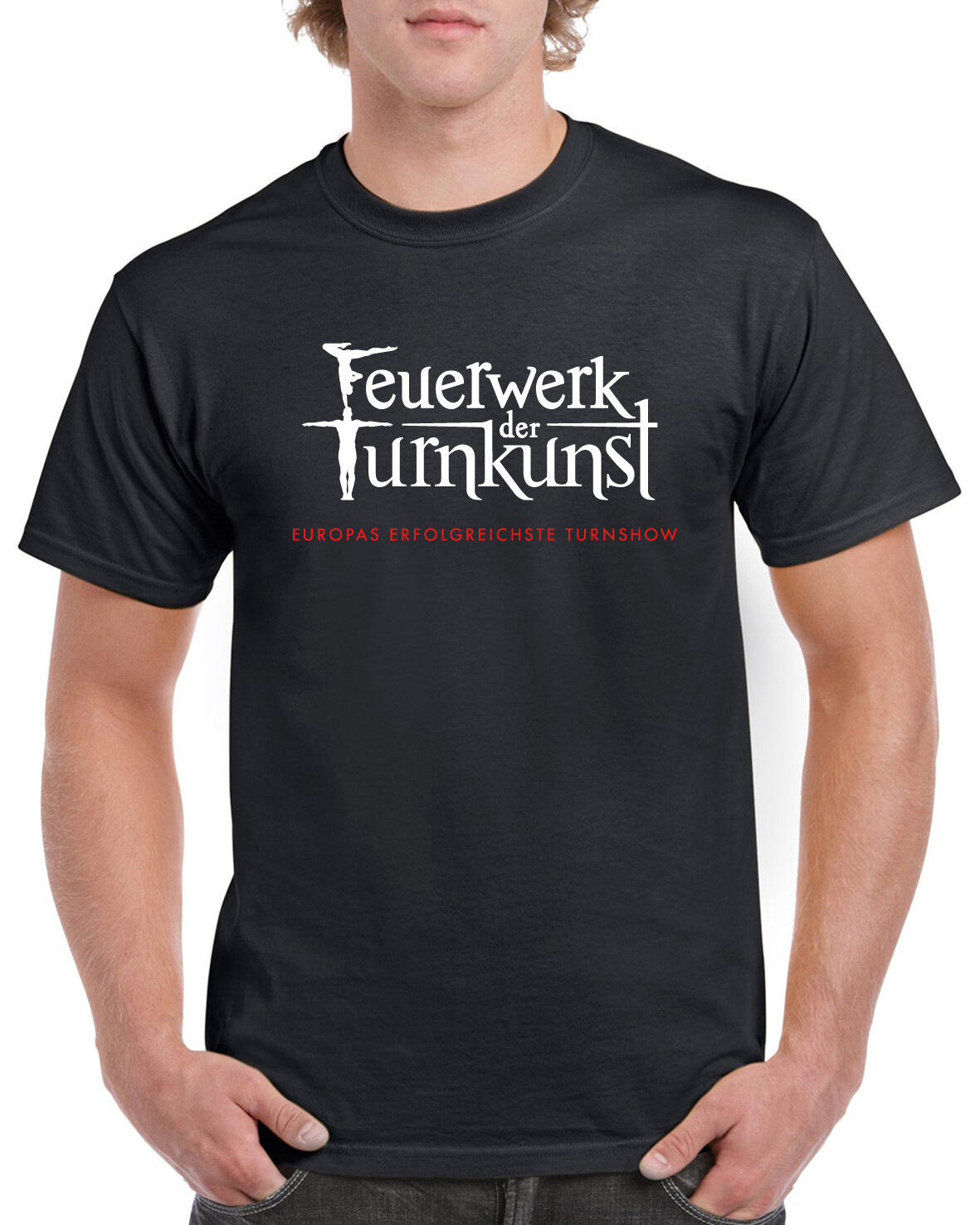 Feuerwerk der Turnkunst Fan T-Shirt (Unisex) - Schwarz