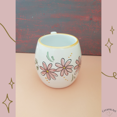 Bicchiere botte &quot;Fiori&quot;