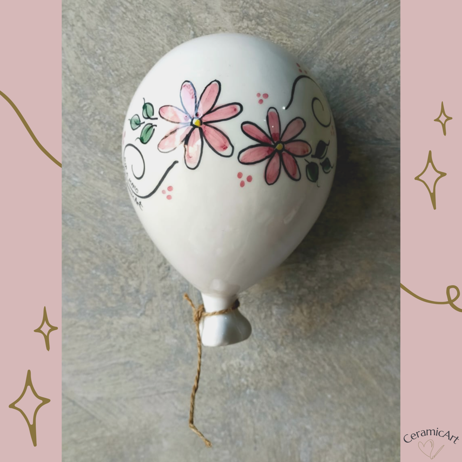 Palloncino in ceramica