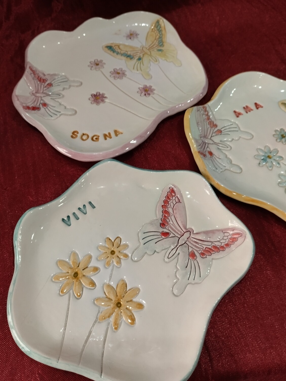 Svuota tasche farfalle
