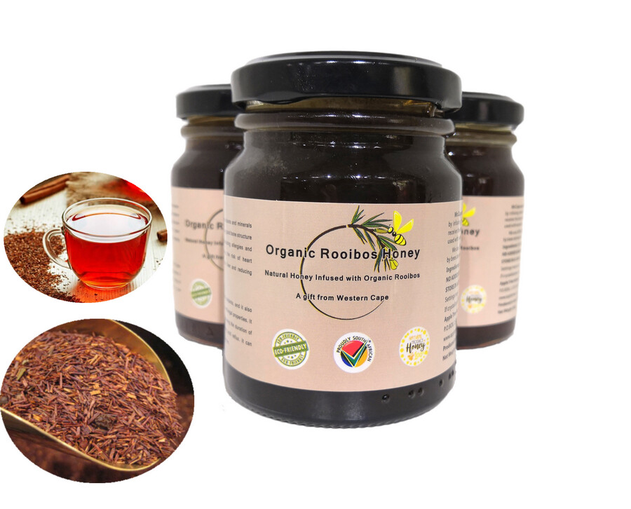 On Promotion! Rooibos Honey Organic Rooibos Infused with natural honey 160g