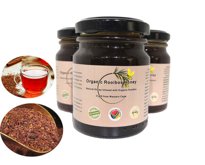 On Promotion! Rooibos Honey Organic Rooibos Infused with natural honey 160g