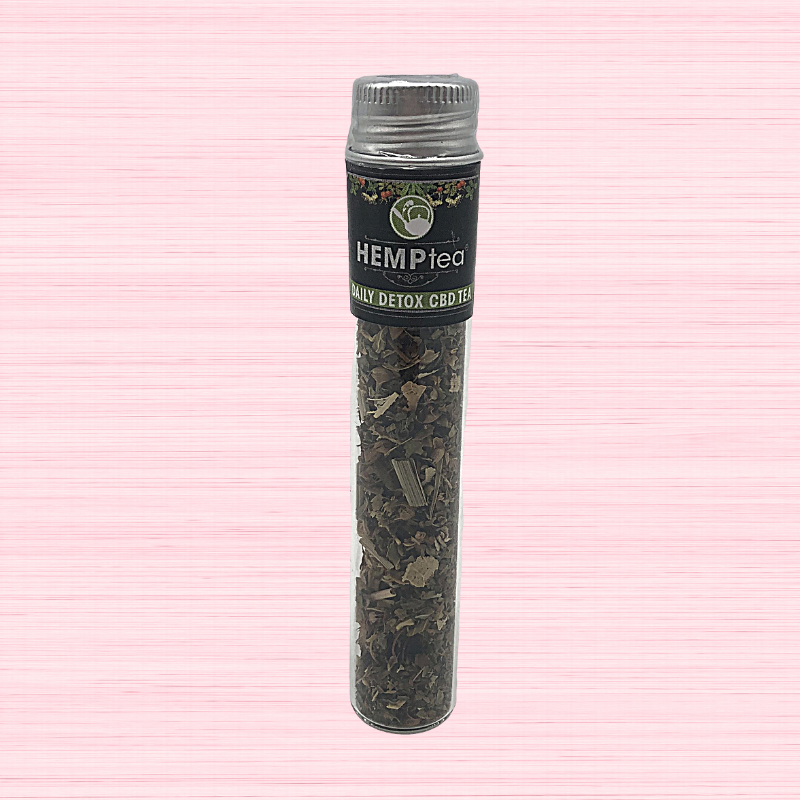 HEMPtea High Strength - Garden Blend Herbal Tea - Test Tube ( DAILY DETOX) HEMPtea High Strength - Garden Blend Herbal Tea - Test Tube ( DAILY DETOX)
