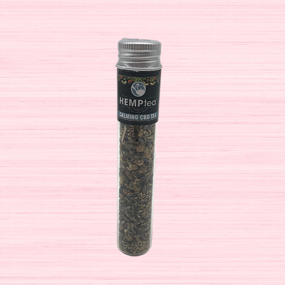 HEMPtea Mild Strength - Chamomile Blend Herbal Tea - Test Tube (CALMING)