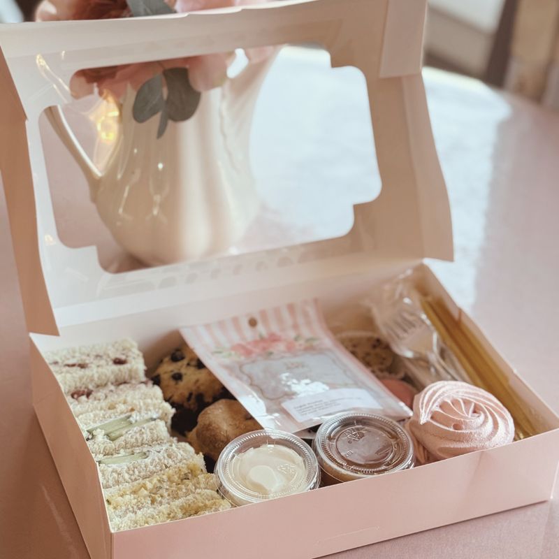 Tea For Two To-Go Box