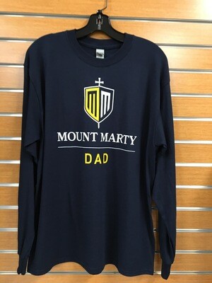 Gildan Mount Marty Dad LS Tee