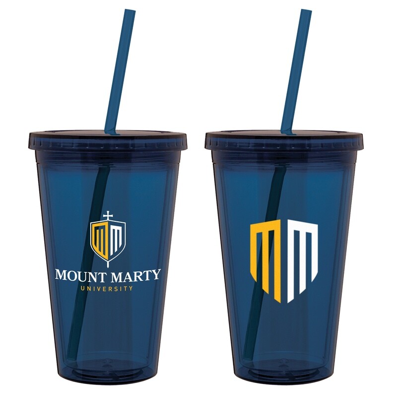 Gray 16oz Spirit Tumbler Lid Straw