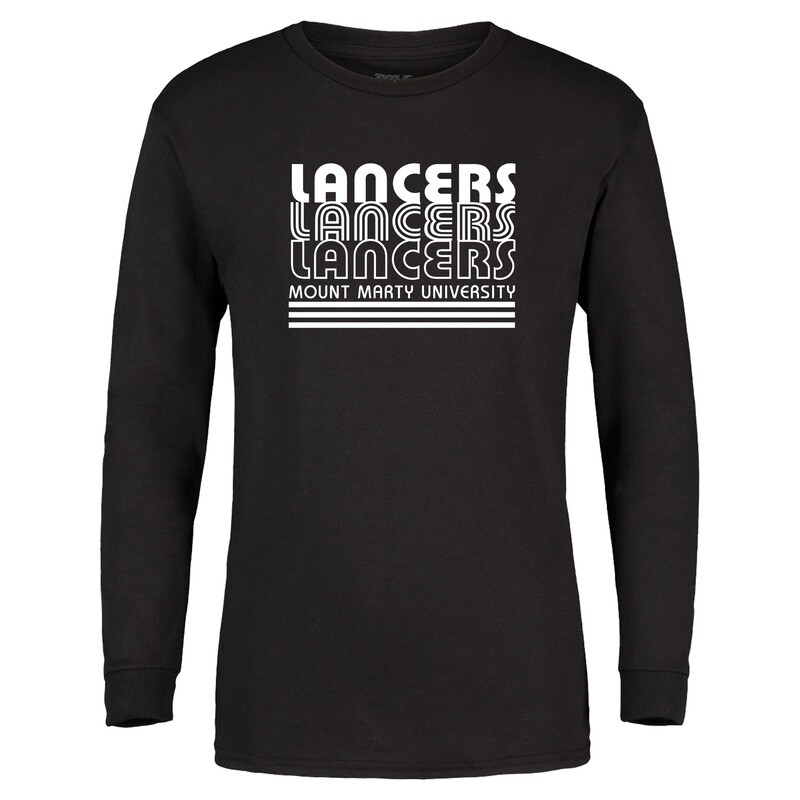 Youth LS Lancers Tee Black