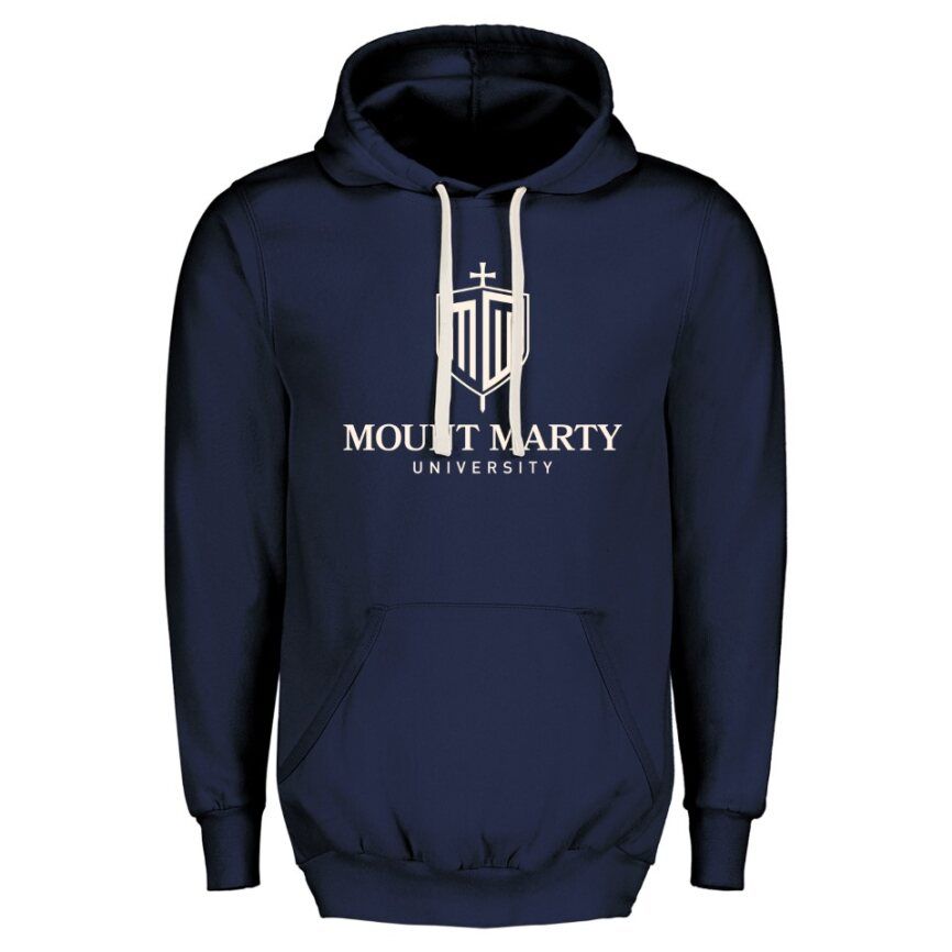 Vintage Fleece Hood Navy