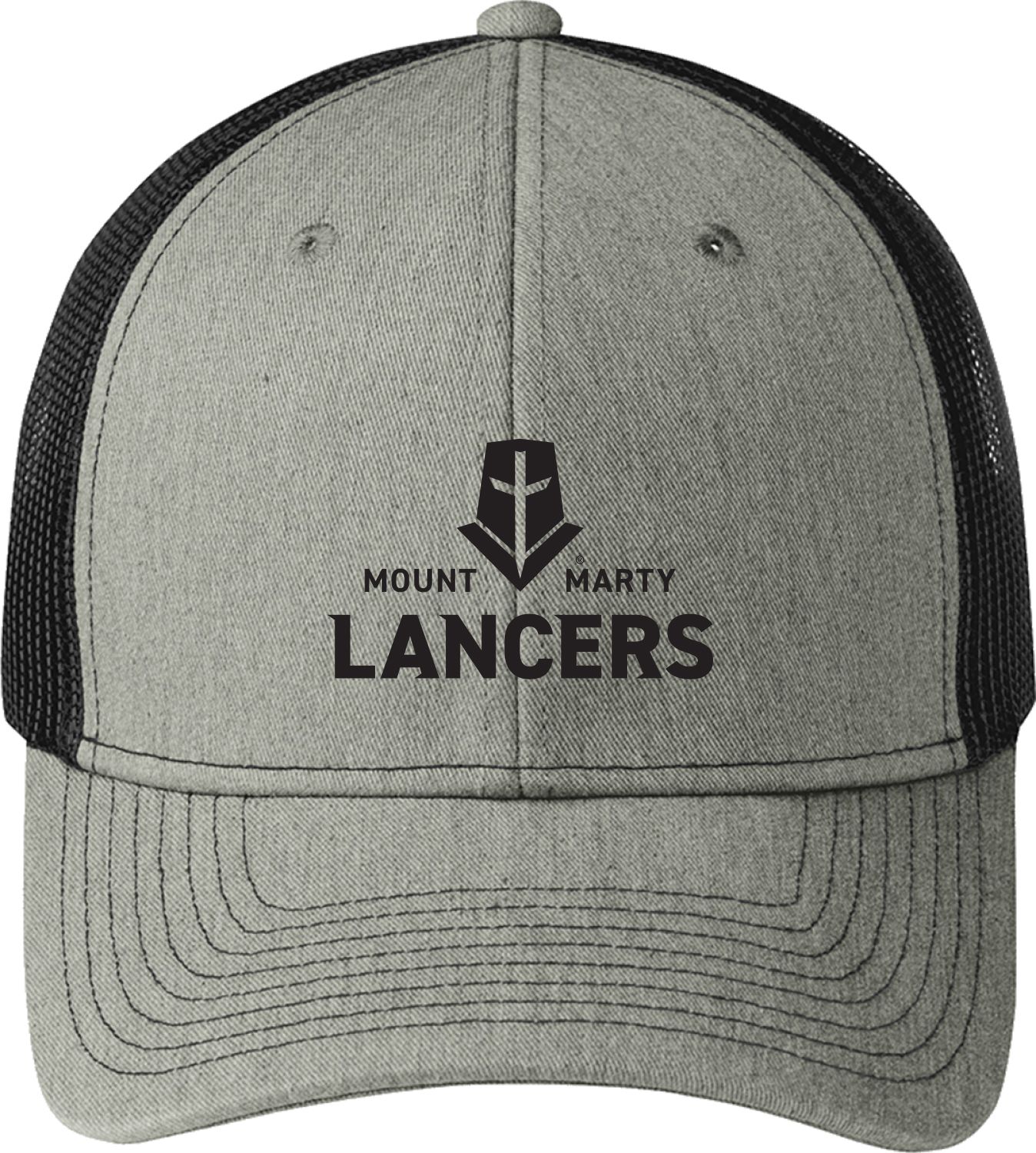 Lancers Black Mesh Hat