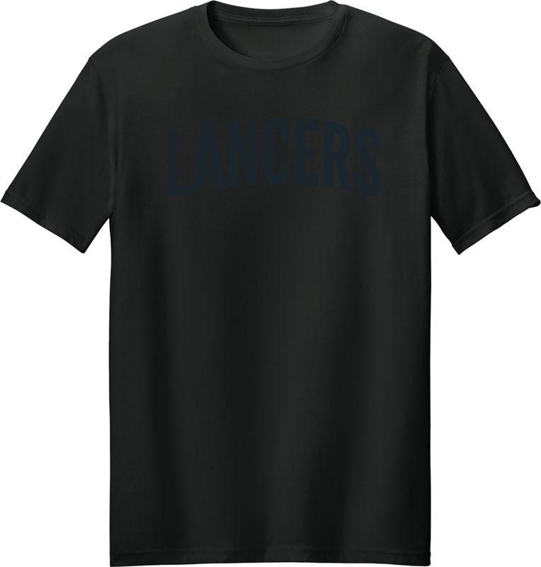 Lancers Tee Black/Black