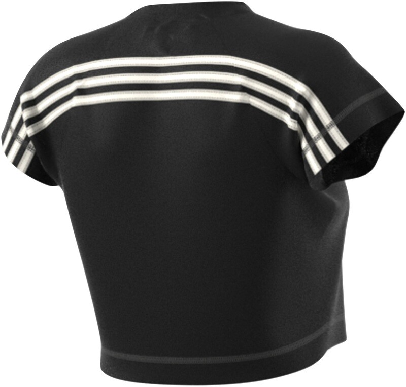 Adidas Women's Recycled Cotton Crop Tee