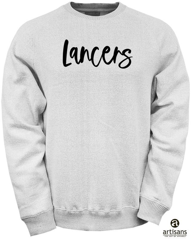 Lancers Raglan Crew Ash