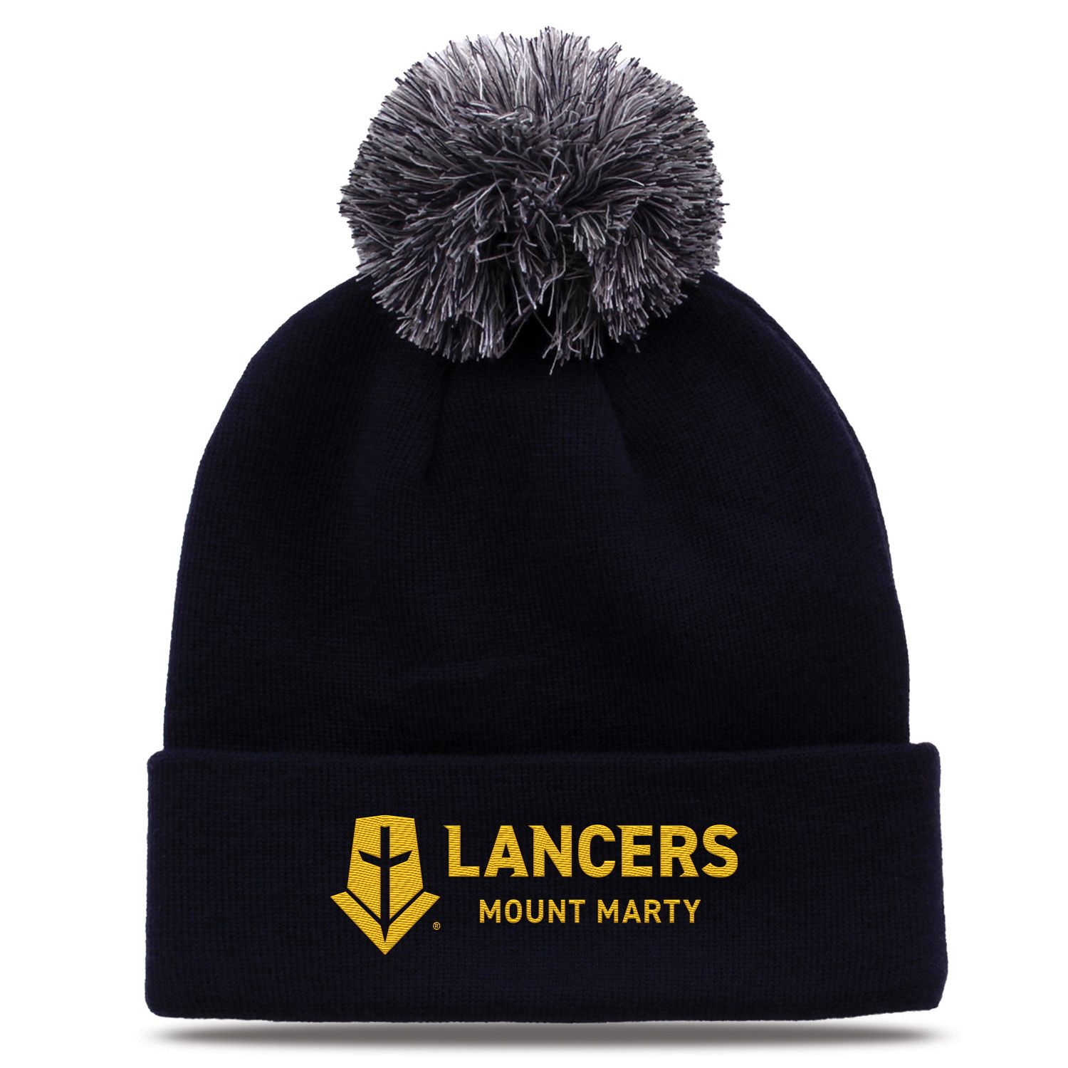 Lancers Roll Up Pom Navy/Gold