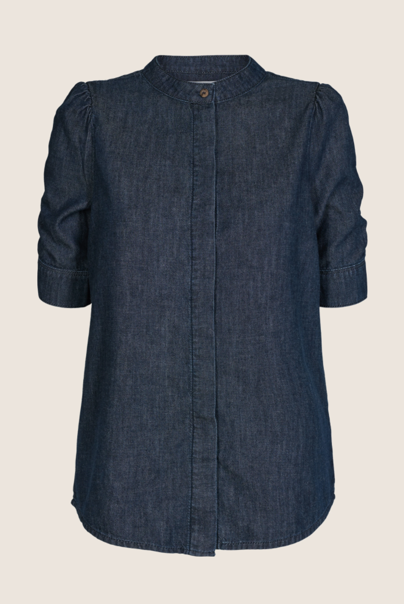 TD Teresa Shirt Wash Raw Indigo