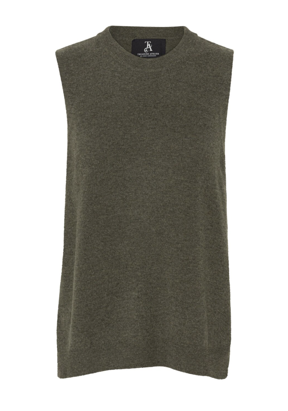 Daria Vest - Olive Melange