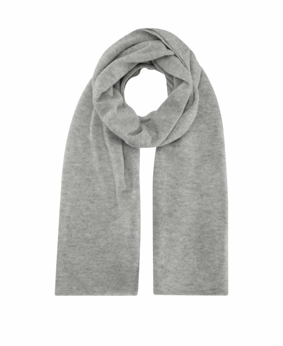 Palma Scarf - Light Grey Melange