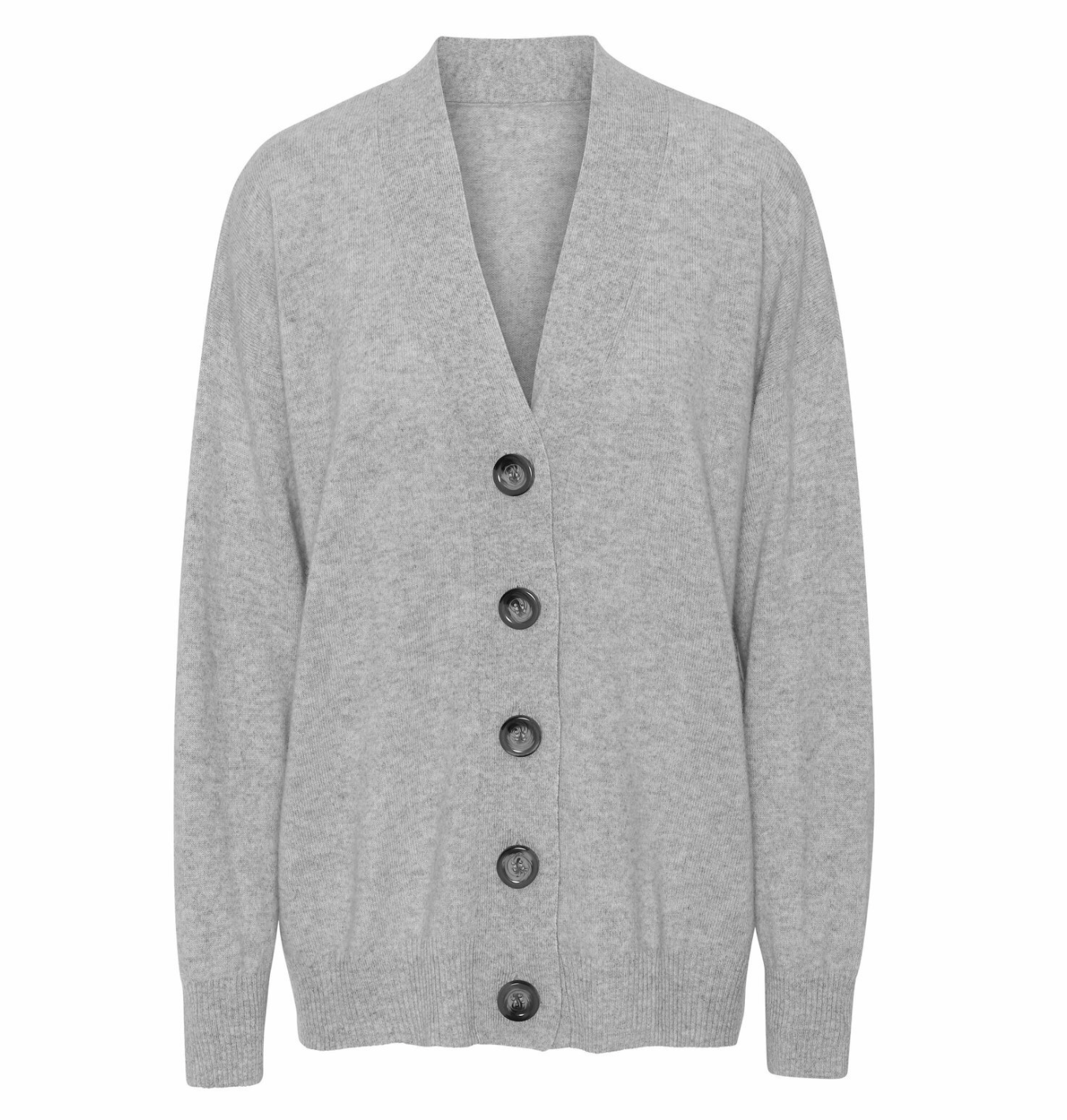 Leiba Cardigan - Light Grey Melange