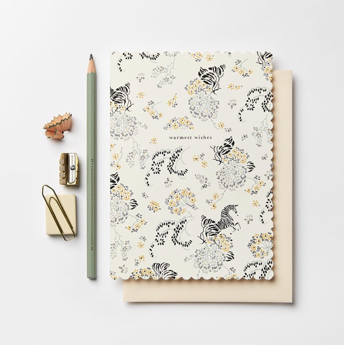 L&L Curious Zebra Card