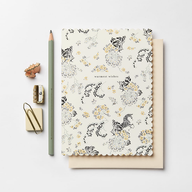 L&L Curious Zebra Card