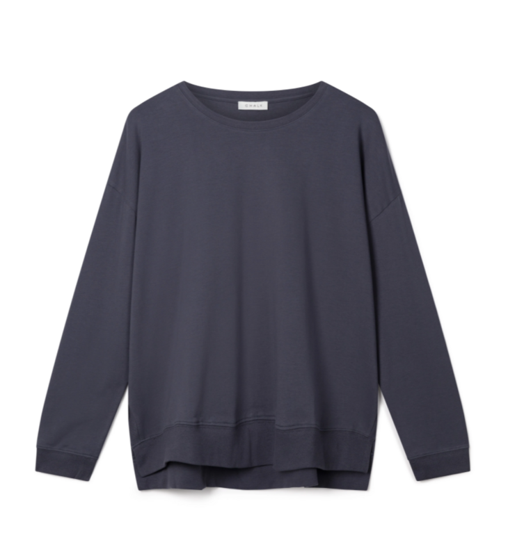 Lulu Sweatshirt - Smokey Blue