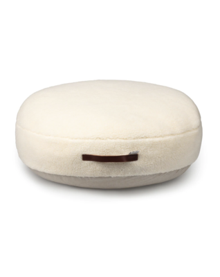 Giant Round Cushion | Cream Sherpa