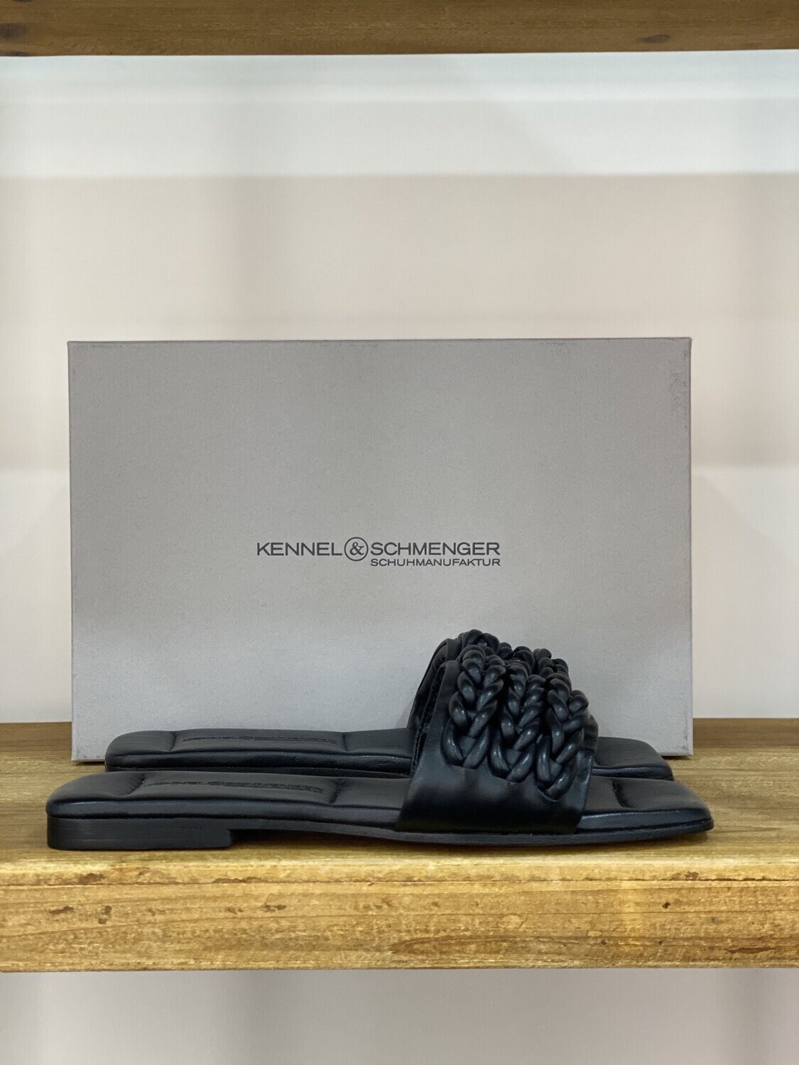 Kennel & Schmenger - Black Rio Sandals