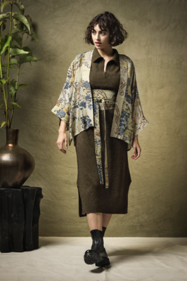 Kimono - Dhurrie Taupe