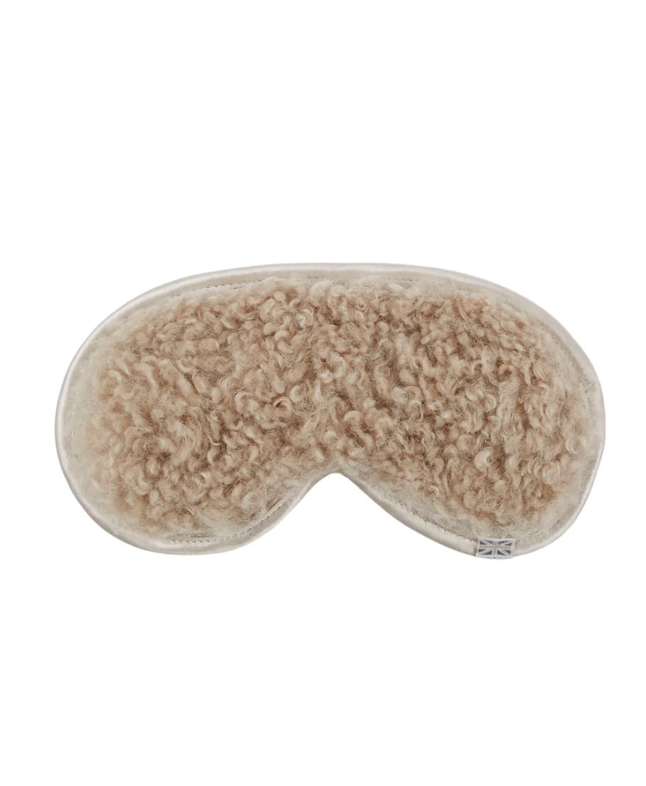 Curly Eye Mask - Pebble
