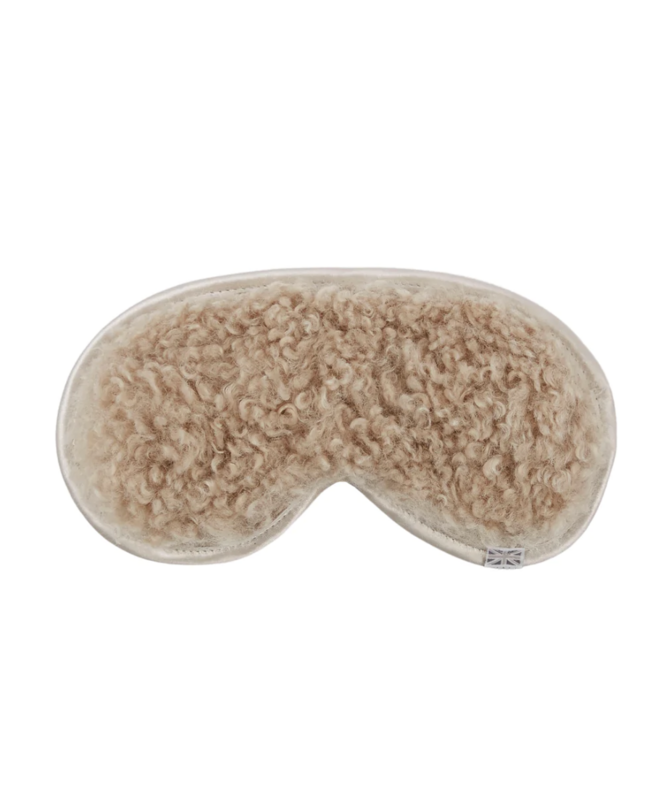 Curly Eye Mask - Pebble
