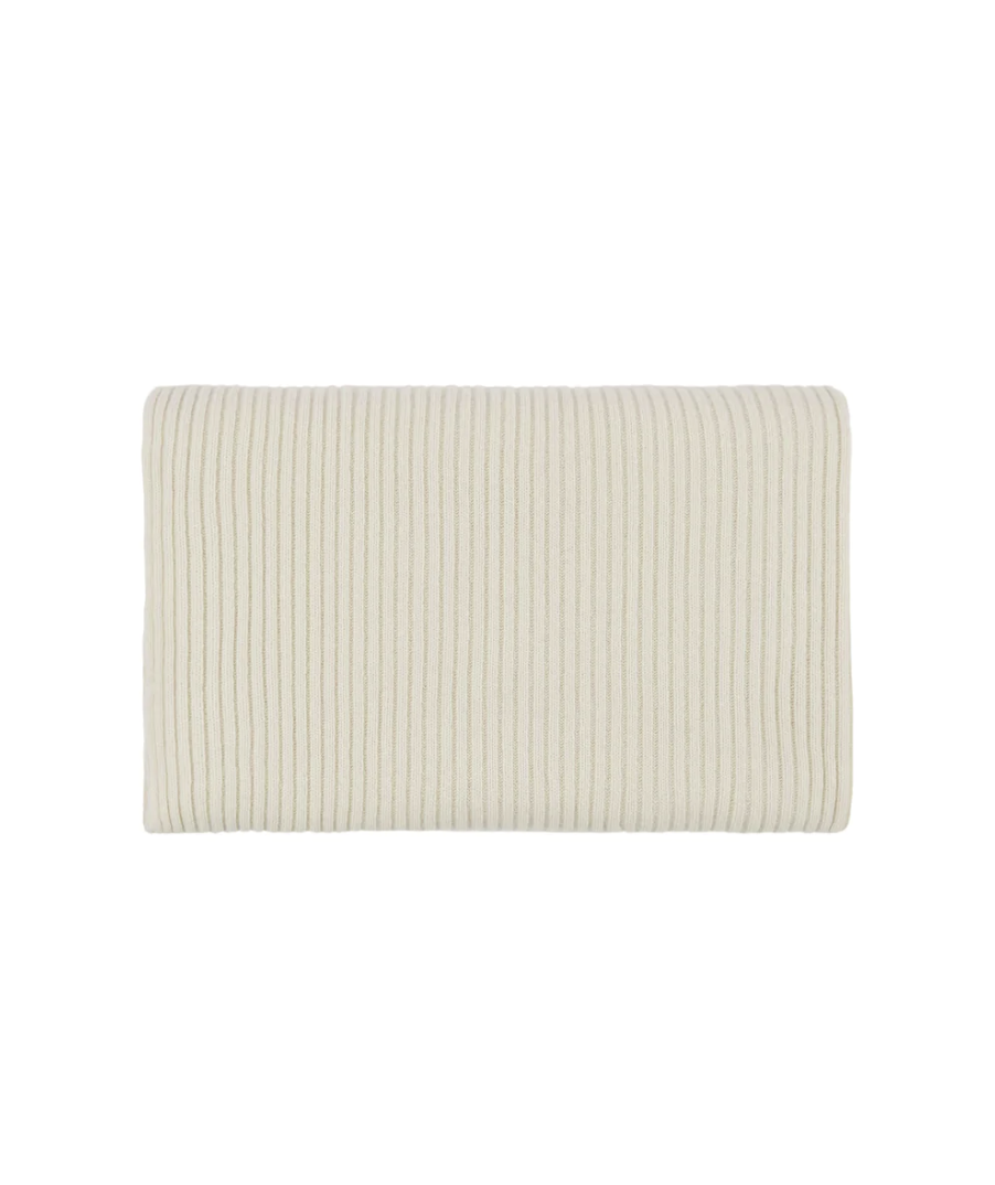 Luca Italian Knee Blanket - Cream