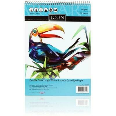 Icon A4 Sketch Pad (110gsm)