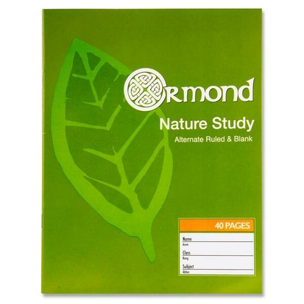 Ormond Nature Study Copybook (40 Pages)