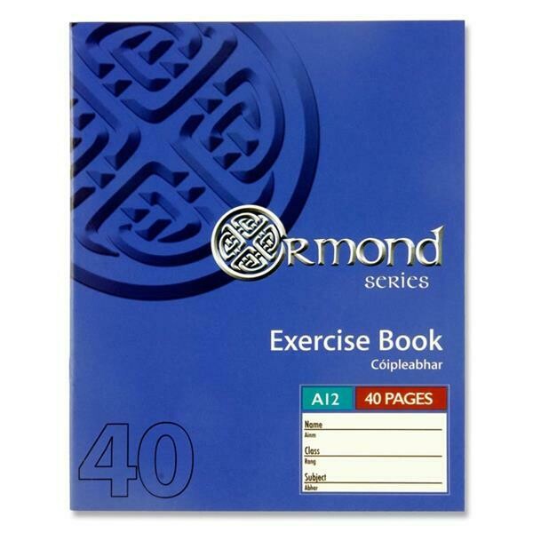 Ormond Exercise Book (40 Pages)