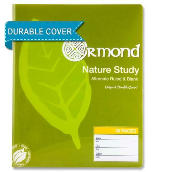 Durable Ormond Nature Study Copybook (40 Pages)