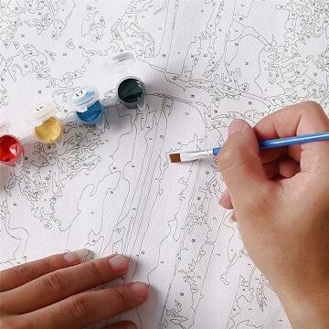 Paint by Numbers &amp; with Dots