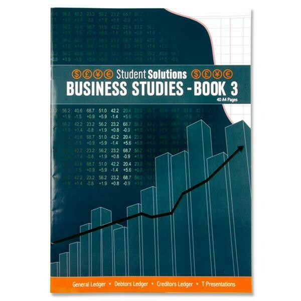 Student Solutions A4 Business Studies Book 3 (40 Pages)