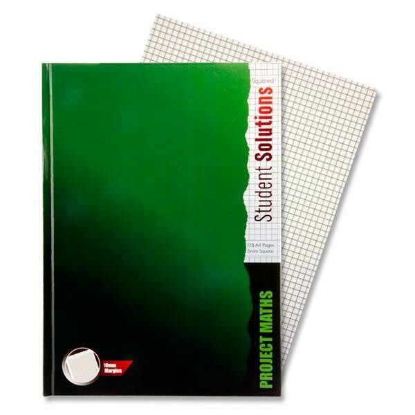 Student Solutions A4 Hardback Project Maths Copy (128 Pages)