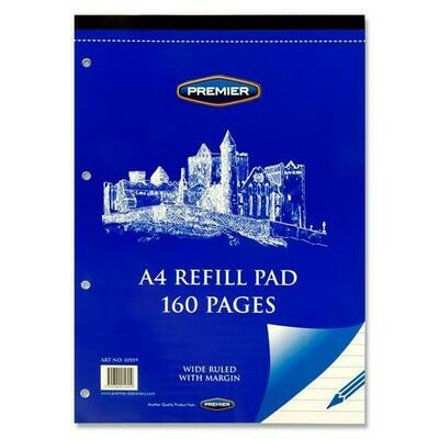 Premier A4 Top Bound Refill Pad (160 Pages)
