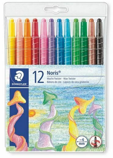 Staedtler Wax Twistables (Pkt 12)