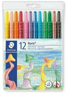 Staedtler Wax Twistables (Pkt 12)