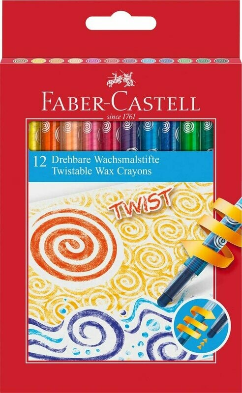 Faber Castell Twistables (Pkt 12)